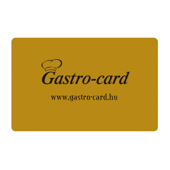 Gastro-card arany 6 hónapos kártya