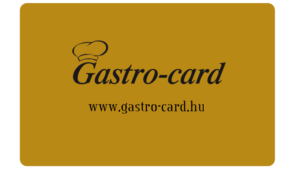 Gastro-card arany 6 hónapos kártya